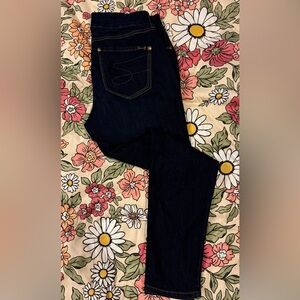 Seven7 Women's Deep Indigo Skinny Jeans